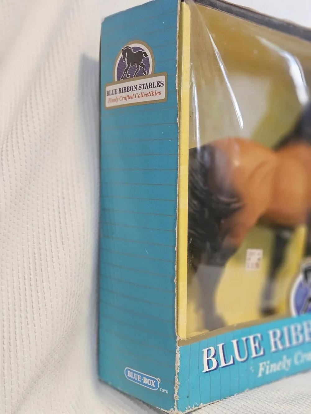 Vintage Blue Box Blue Ribbon Stables Spanish Barb Model Horse #37035 NIB